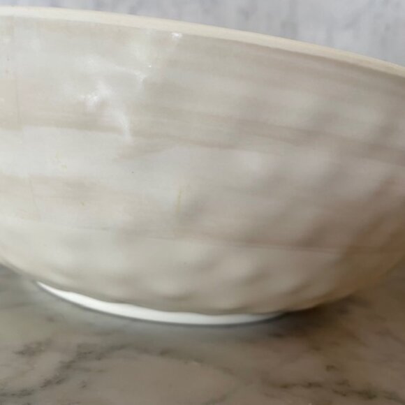 TOMMY BAHAMA Cream Swirl Melamine Serving Bowl 11" - Picture 8 of 16